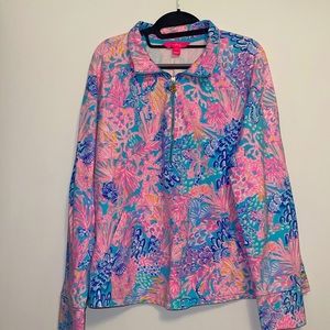 Lilly Pulitzer Half Zip Pull-Over